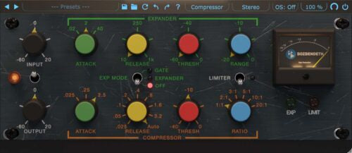 Boz Digital Labs David Bendeth's +10db Compressor 2