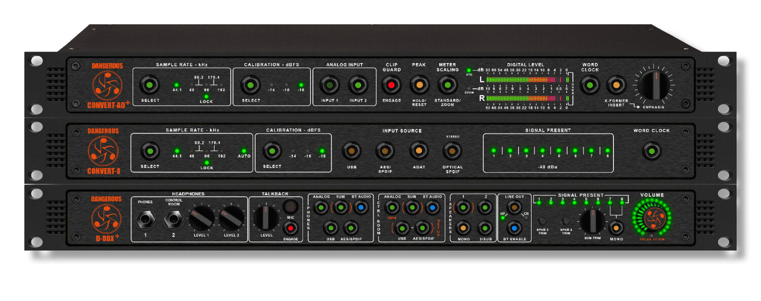 Dangerous Music Producer's PackSumming Mixer - Professional Audio Design, Inc