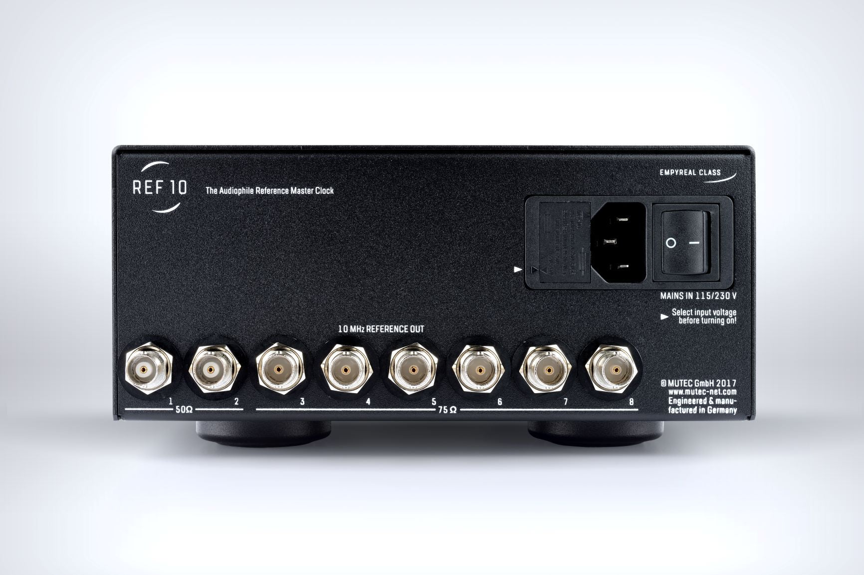 MUTEC REF10 - 10 MHz Reference Master Clock