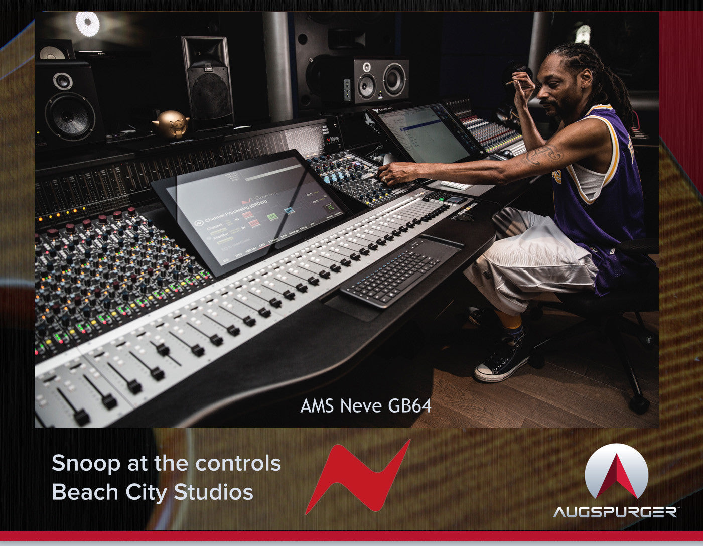 Snoop Dogg's Augspurger Quattro Active Main Monitor System - Professional Audio Design, Inc