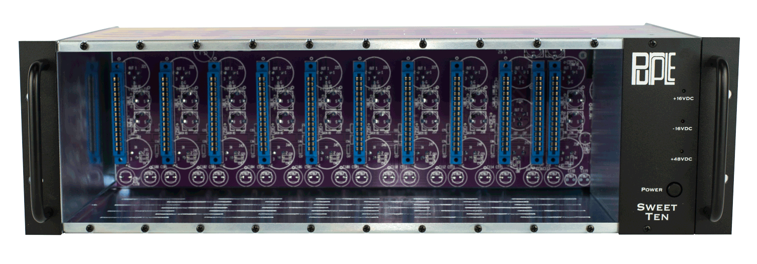 Purple Audio Sweet Ten Rack - Rack - Professional Audio Design, Inc