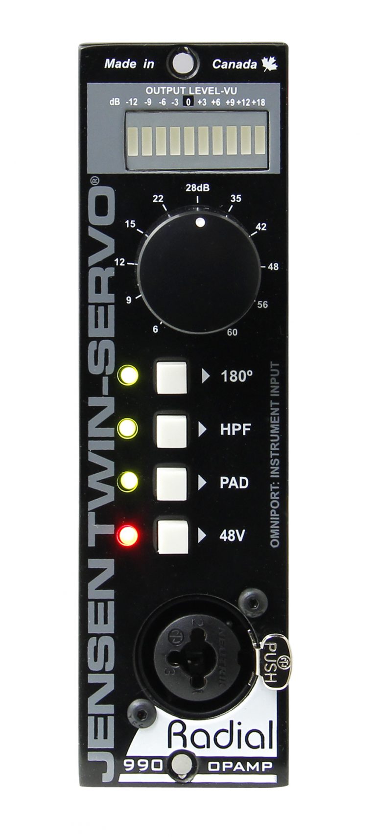Radial Engineering Twin Servo 500 Series Preamp Professional Audio