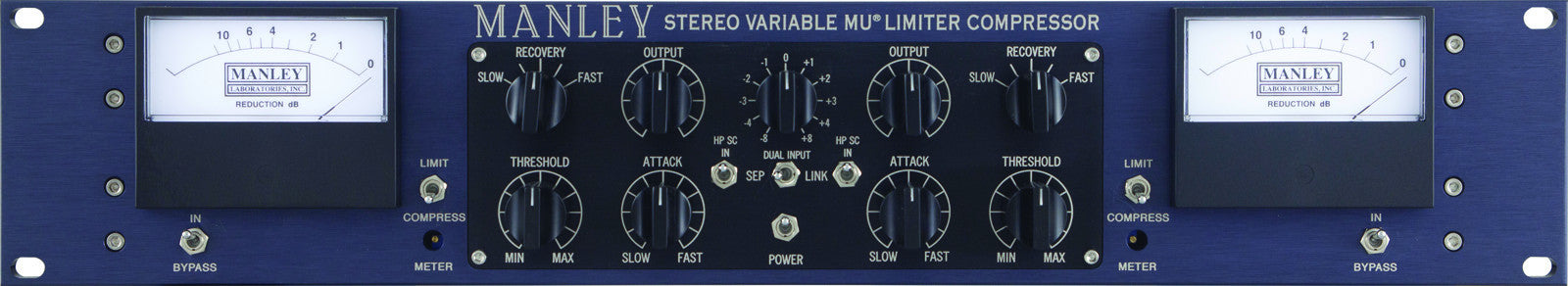 Recording Equipment - Manley - Manley Stereo Variable Mu Limiter Compressor - Professional Audio Design, Inc