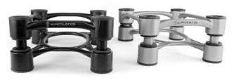 IsoAcoustic Aperta 200 Aluminum Acoustic Isolation Stands - Speaker Stands - Professional Audio Design, Inc