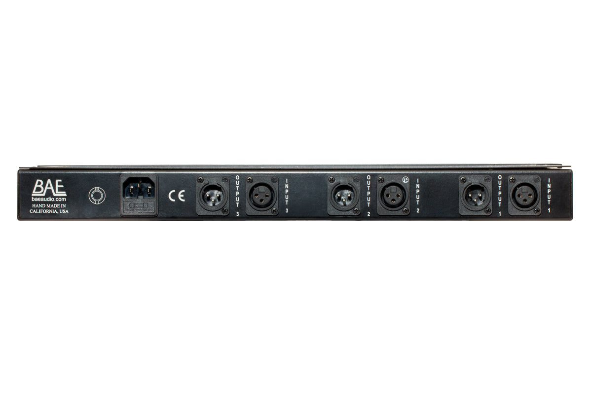 BAE R53 - 3 Channel 1U rack