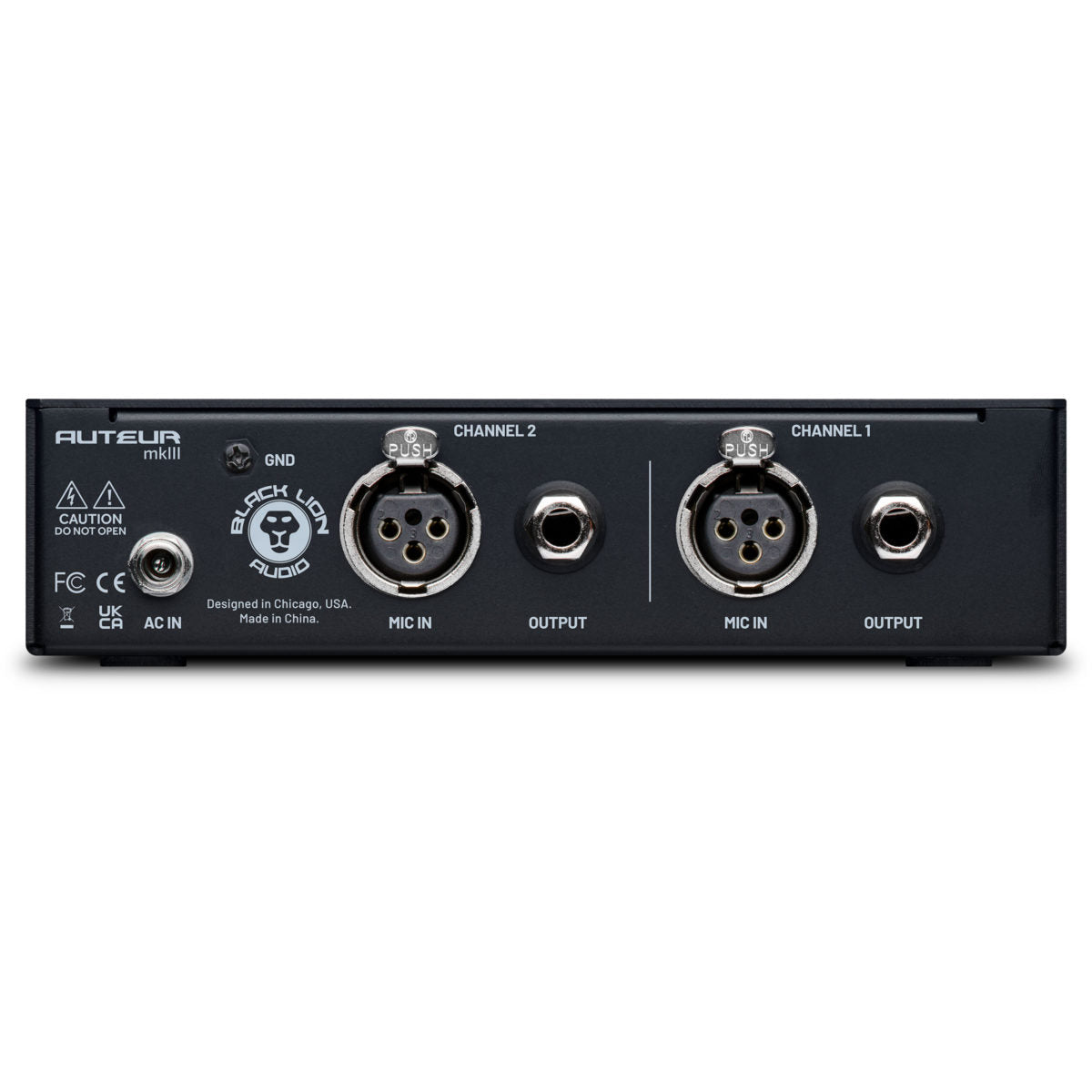 Black Lion Audio AUTEUR MK3 - Mic Preamp/DI