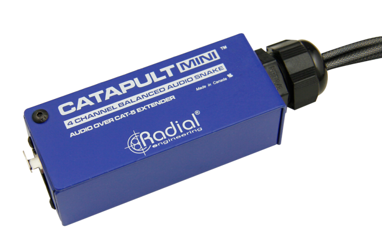 Radial Engineering Catapult Mini - Compact Cat 5 Analog Snake - Accessories - Professional Audio Design, Inc