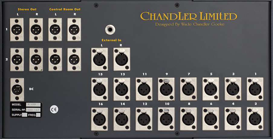 Recording Equipment,Consoles - Chandler Limited - Chandler Limited Mini Rack Mixer - Professional Audio Design, Inc