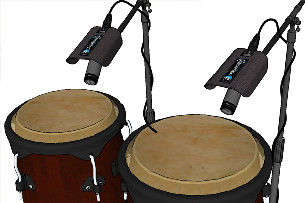 Primacoustic CrashGuard - Drum Mic Shield - Accessories - Professional Audio Design, Inc