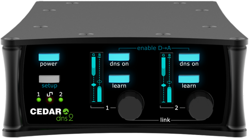 Cedar Audio DNS 2 - 2-Channel Dialogue Noise Suppressor - Professional Audio Design, Inc