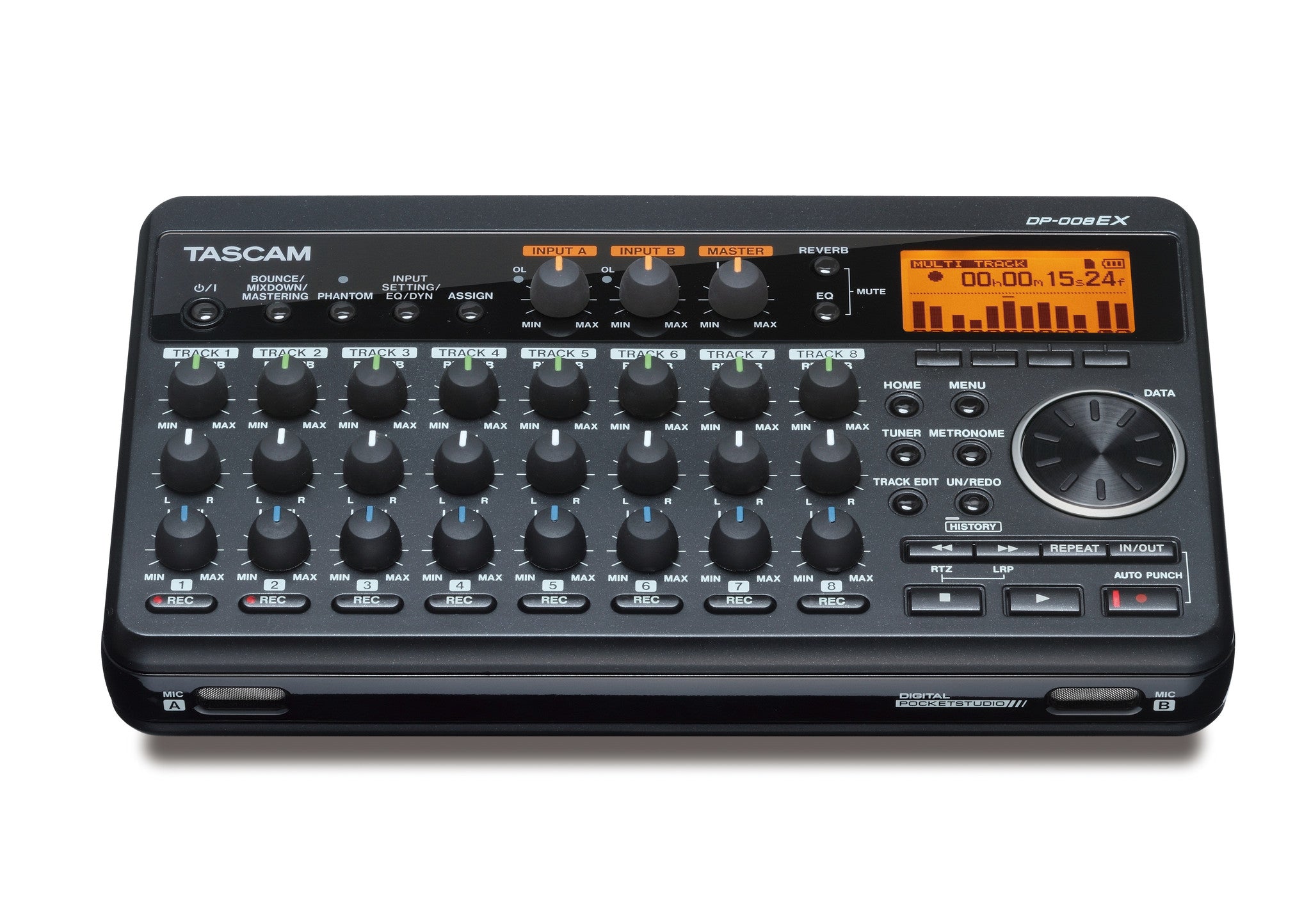 Recording Equipment - Tascam - Tascam DP-008EX - Professional Audio Design, Inc