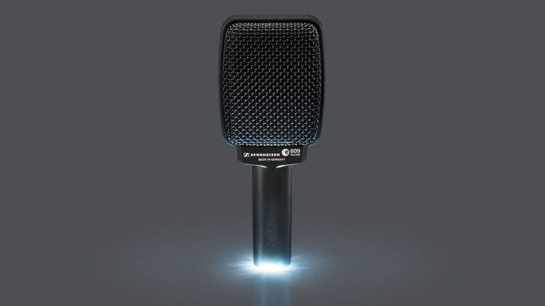 Sennheiser E 609 Silver Dynamic Mircophone - Microphones