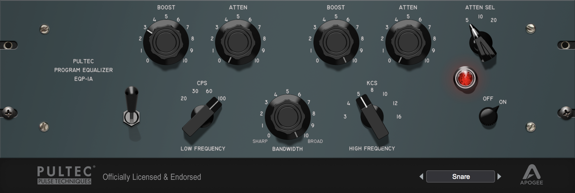 Apogee EQP-1A - Program Equalizer