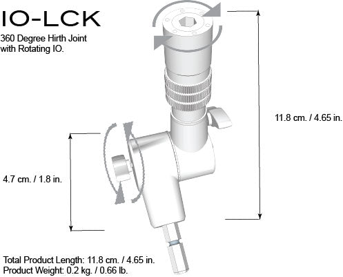 Triad-Orbit IO-LCK™ - IO-Equipped Locking Swivel