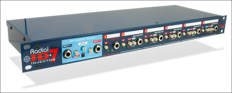 Accessories - Radial Engineering - Radial Engineering JD7 Injector - Professional Audio Design, Inc