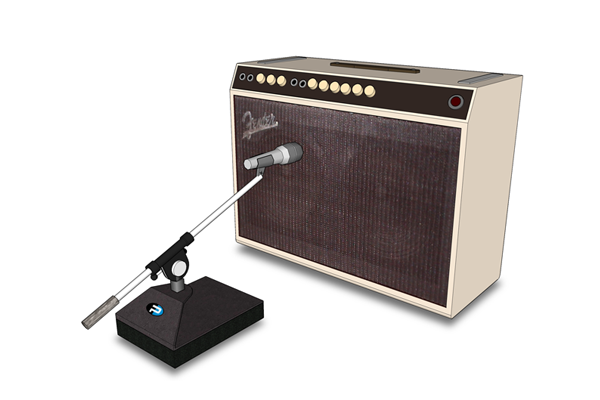 Primacoustic Kick Stand - Bass Drum Microphone Stand - Accessories - Professional Audio Design, Inc