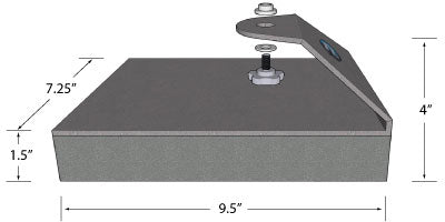 Primacoustic Kick Stand - Bass Drum Microphone Stand - Accessories - Professional Audio Design, Inc