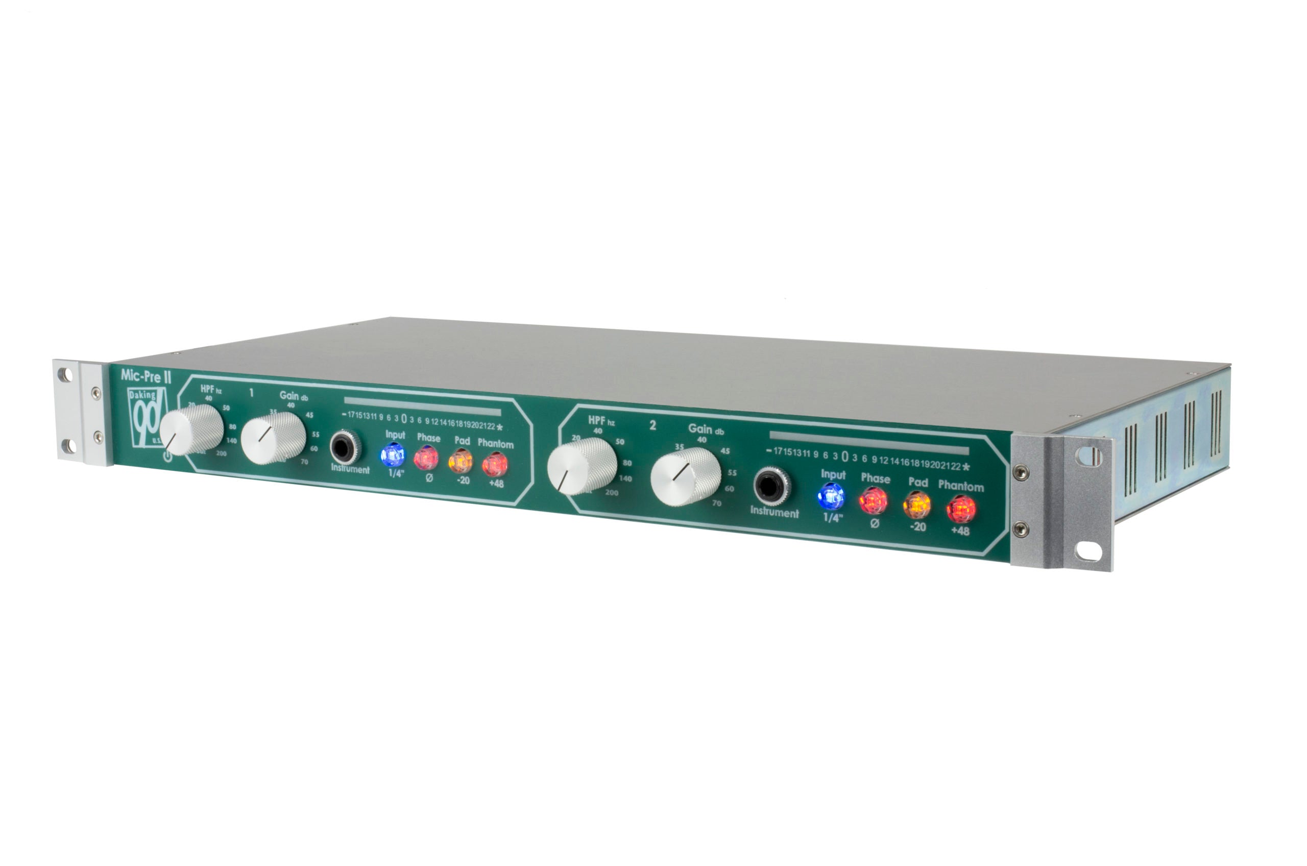 Daking Mic Pre II - 2 ch Daking Preamp