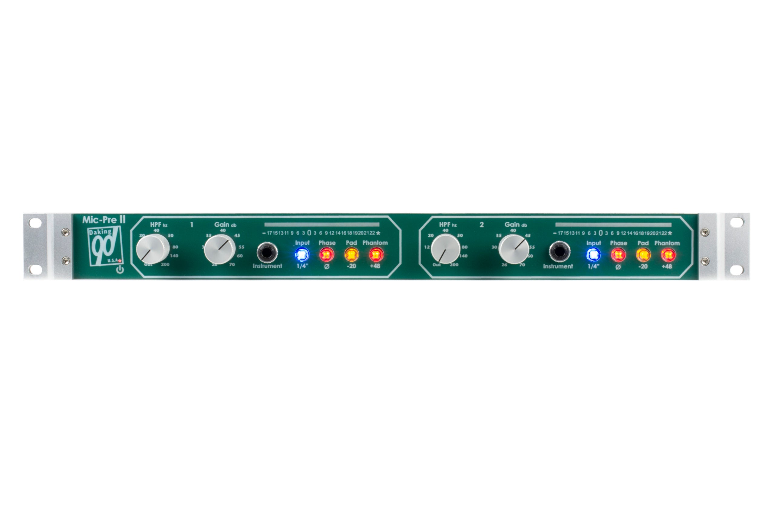 Daking Mic Pre II - 2 ch Daking Preamp