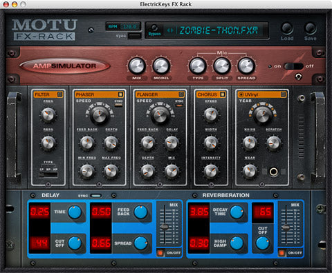 Motu Electric Keys - Plugin - Professional Audio Design, Inc