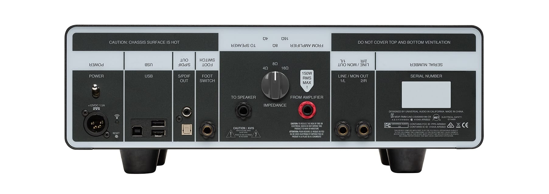 Universal Audio OX Amp Top Box (Instant Saving of $200)