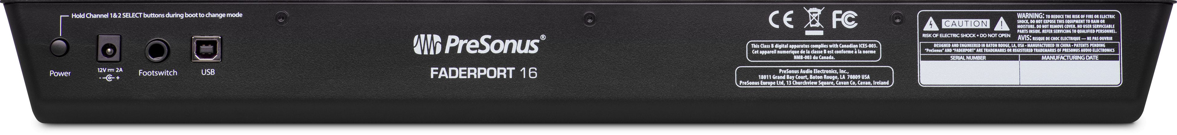 PreSonus FaderPort 16 Mix Production Controller - Controller - Professional Audio Design, Inc
