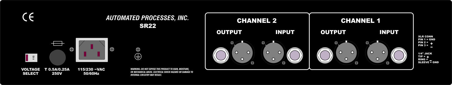 API Select SR22 - Dual Channel Compressor