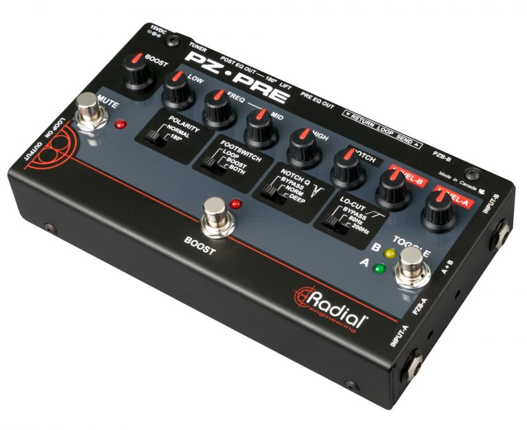 Radial Engineering PZ-Pre - Preamp - Professional Audio Design, Inc