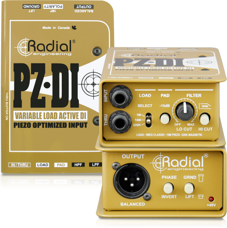 Radial Engineering PZ-DI - Active DI - Professional Audio Design, Inc