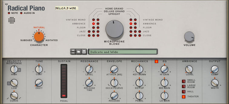 Reason Studio Radical Piano