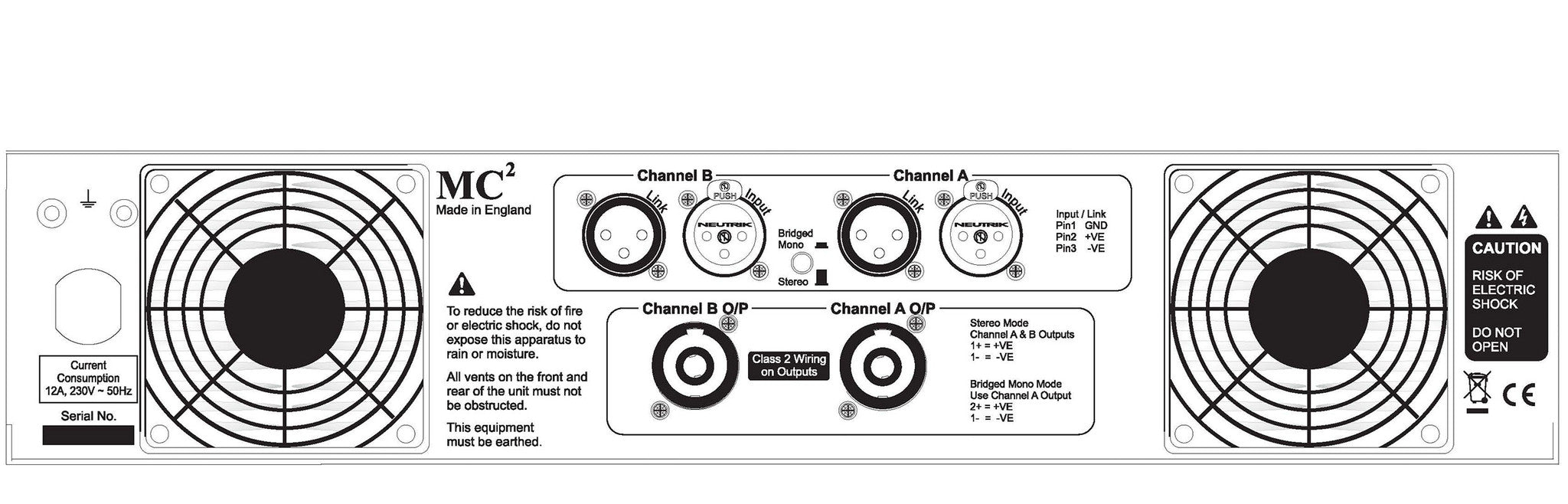 Accessories - MC2 Audio - MC2 S1400 - Professional Audio Design, Inc