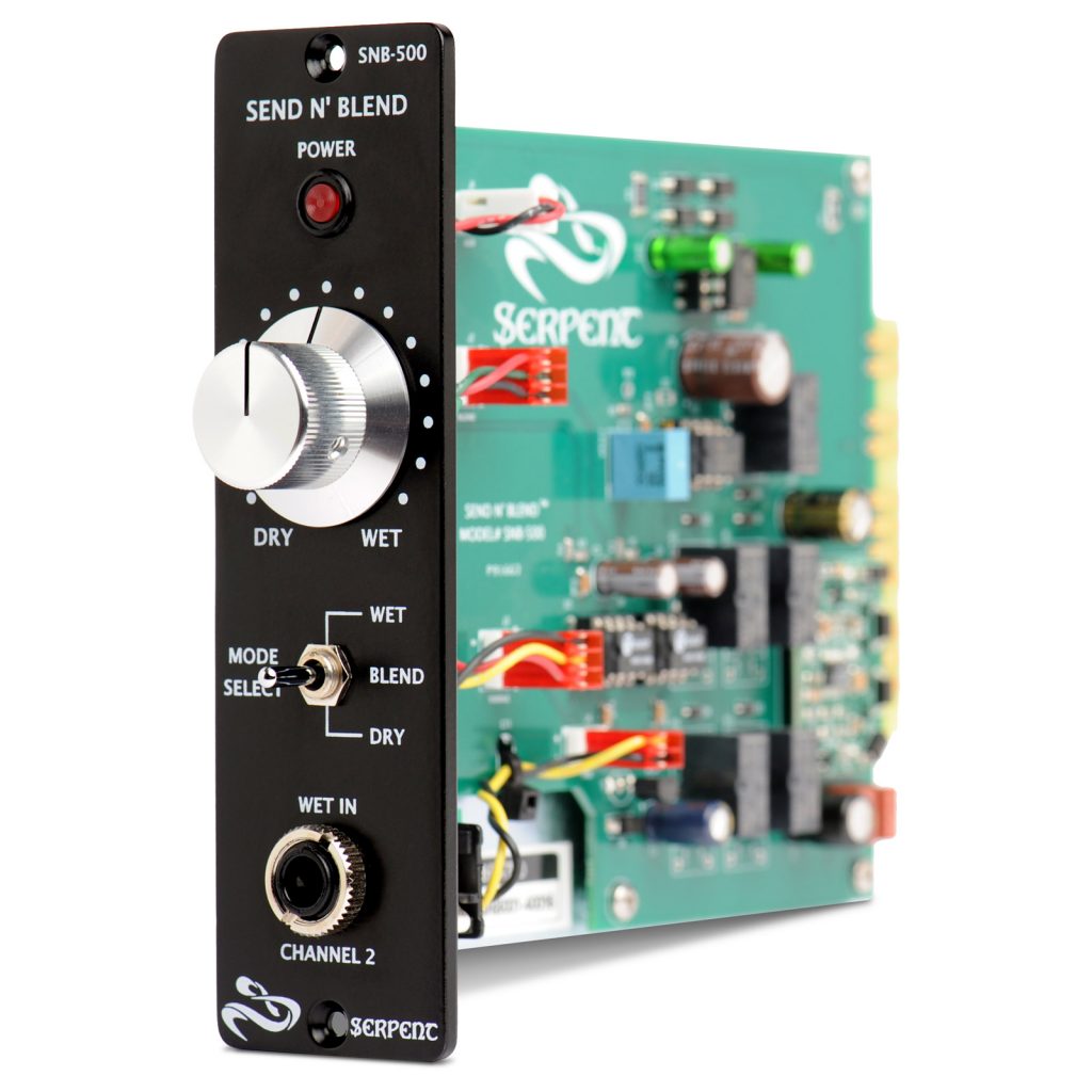 Serpent Audio Send N' Blend - 500 Series - Professional Audio Design, Inc