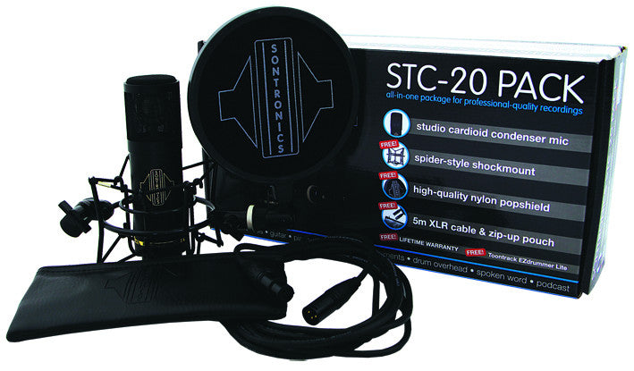 Recording Equipment - Sontronics - Sontronics STC-20 large diaphragm microphone package - Professional Audio Design, Inc