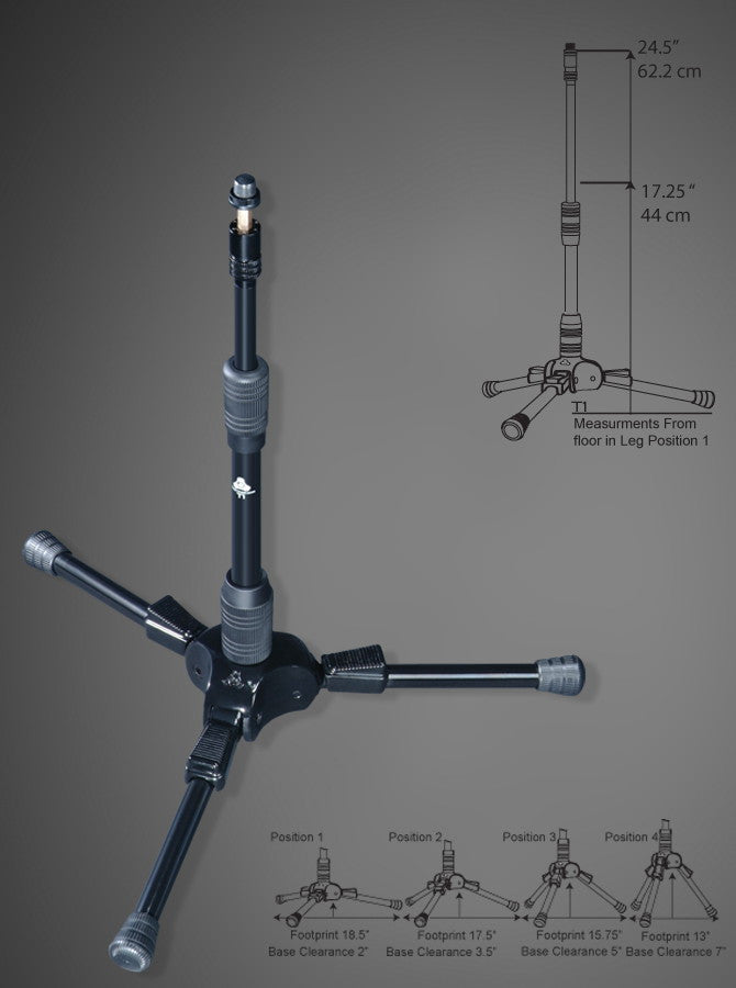 Accessories - Triad-Orbit Stands - Triad-Orbit T1-Triad 1 Stand - Professional Audio Design, Inc
