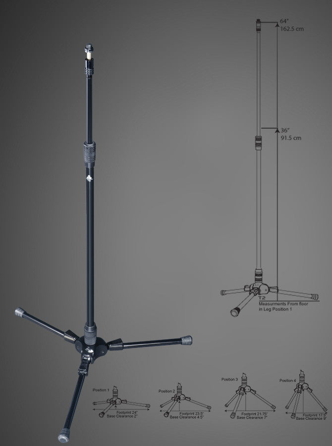 Accessories - Triad-Orbit Stands - Triad-Orbit T2-Triad 2 Stand - Professional Audio Design, Inc