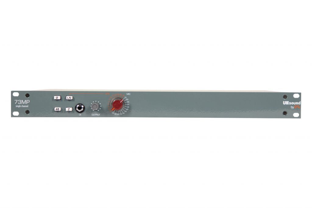 UK Sound 73 MP Single Channel Mic Pre - Mic Preamp - Professional Audio Design, Inc