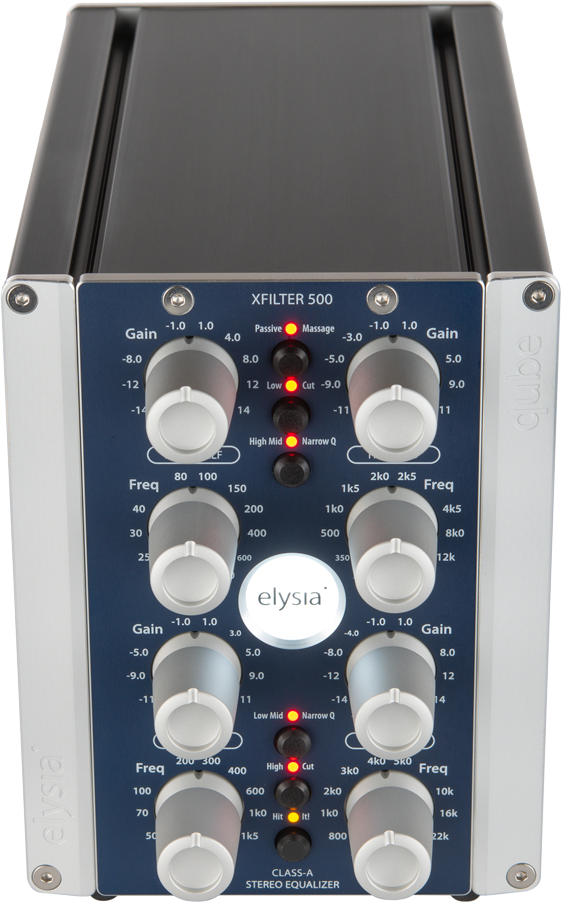 Elysia xfilter qube - 500 Module - Equalizers - Professional Audio