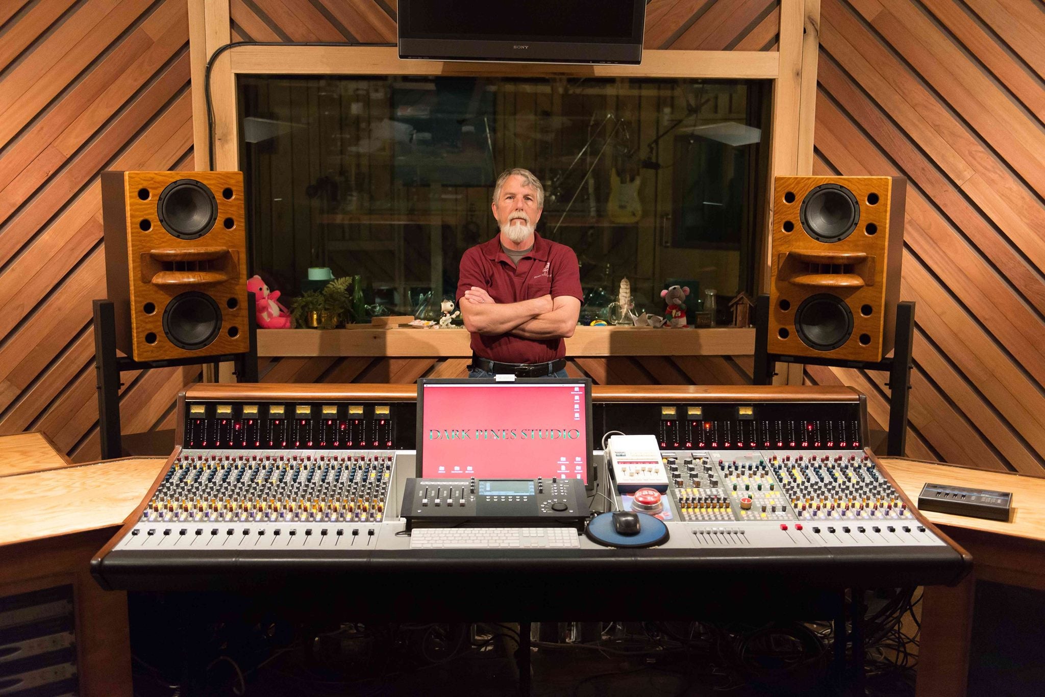 Dark Pines Studios in Graham NC installs first Custom Series 75 Console