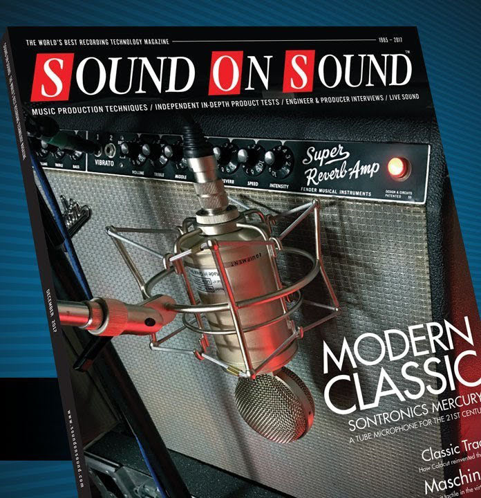Sontronics Mercury a MODERN CLASSIC - SOS Magazine, Dec 2017