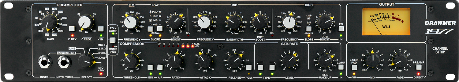 Drawmer 1977 - Channel Strip