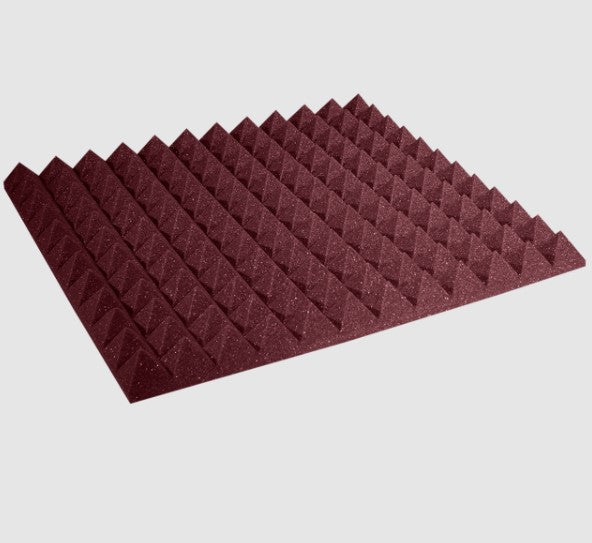 Auralex 2" StudioFoam Pyramid 2" x 24" x 24" - Box of 12