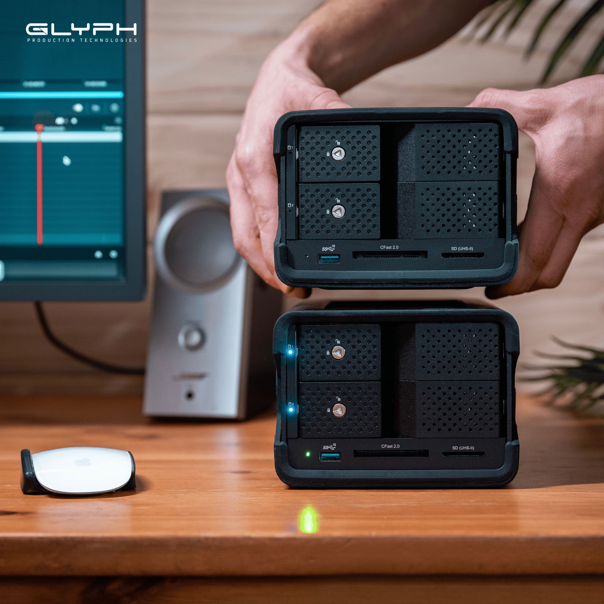 Glyph SRMSSD8000 - 8 TB - External Drive - Professional Audio