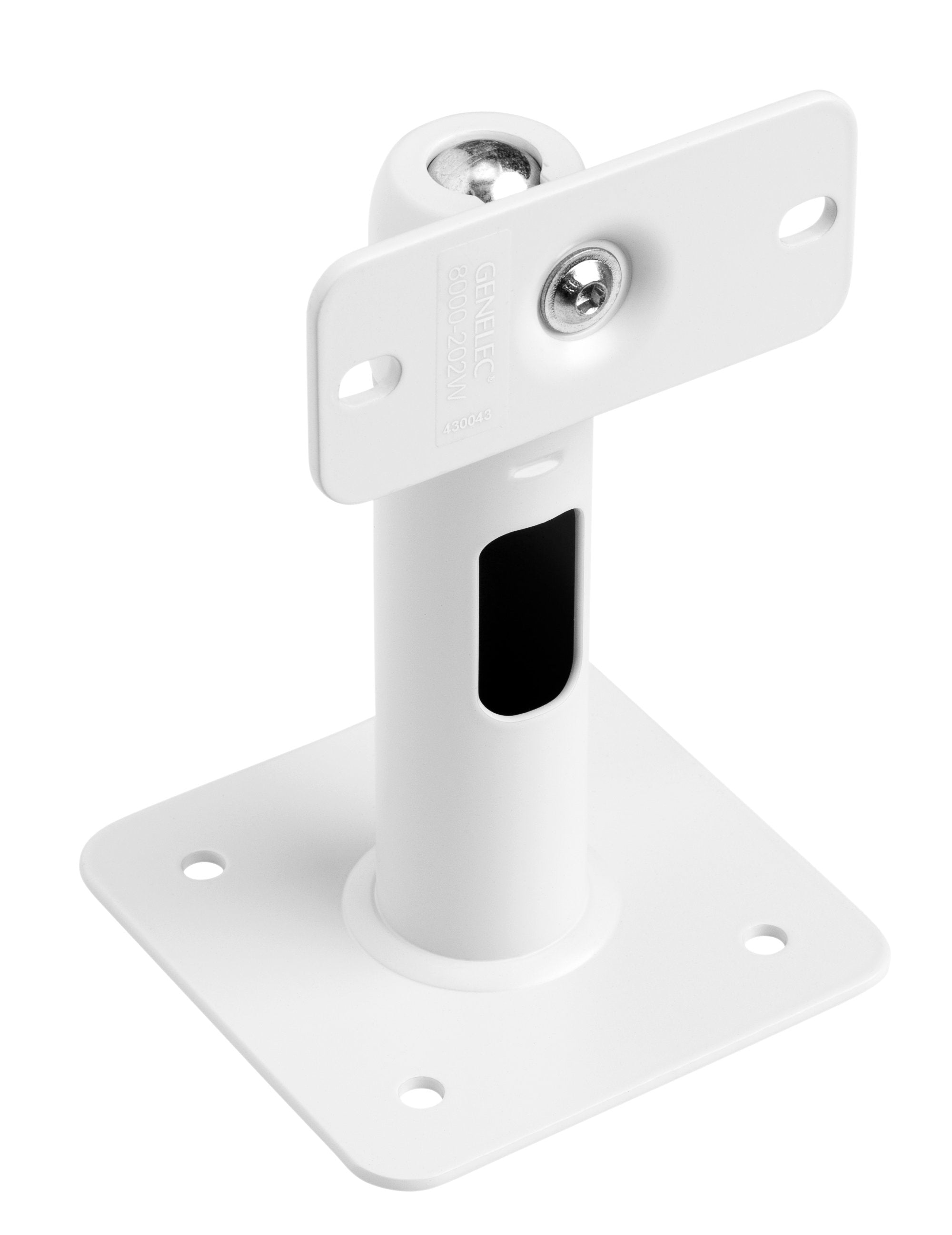Genelec 8000-202W - Short Ceiling Mount for 4010 & 4x20 - White Finish