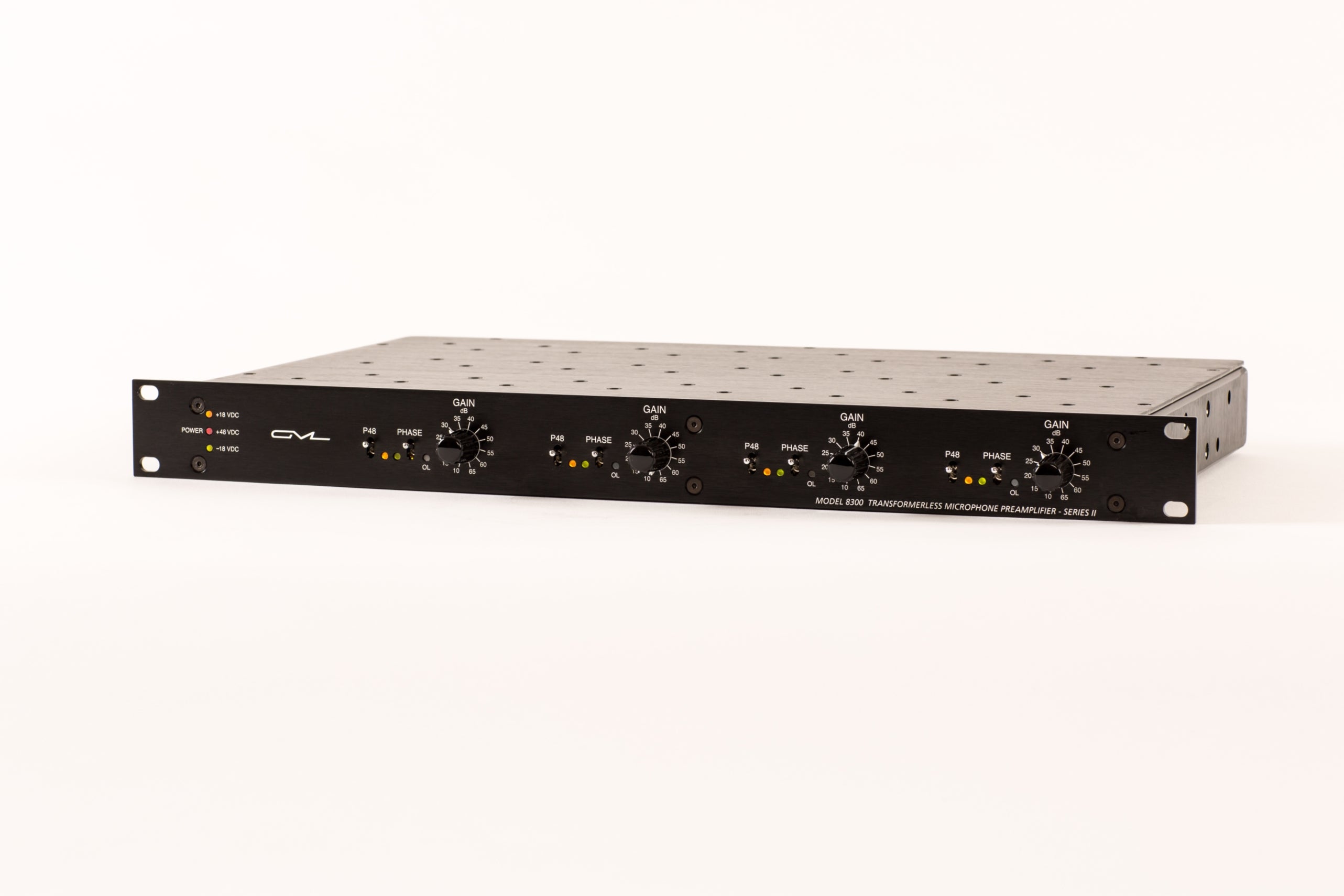 GML 8304 - Series II Four Channel Microphone Preamplifier with Power Supply (DEMO)