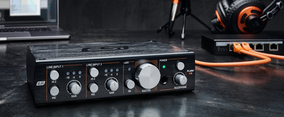ESI planet 22x Dante audio interface - Professional Audio Design, Inc