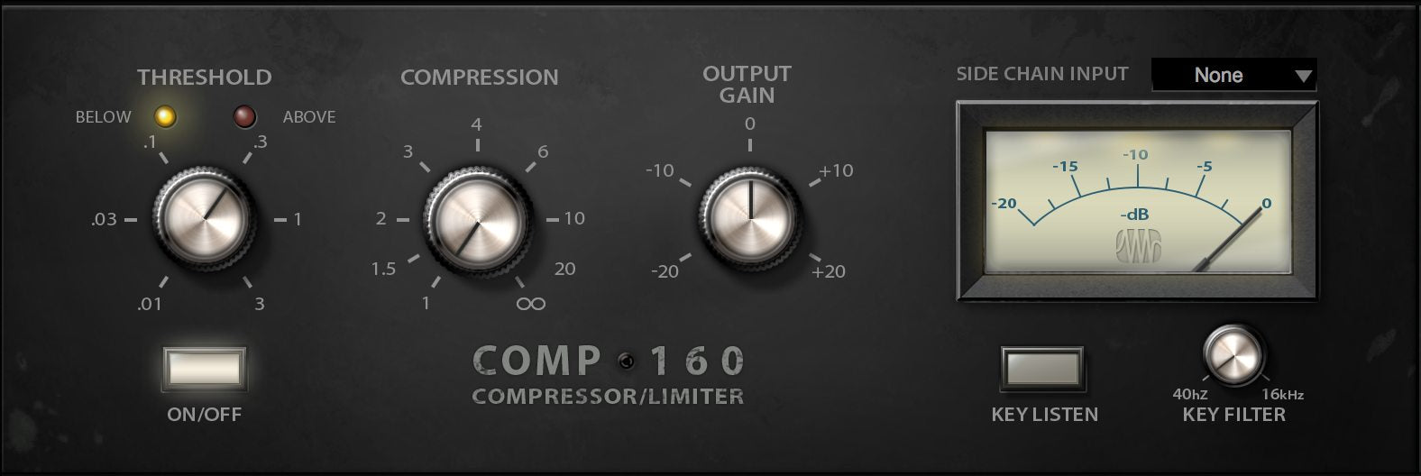 Presonus Comp 160 Compressor - Fat Channel Plug-in