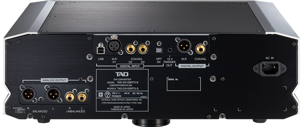 TAD DA1000TX - D/A Converter - Black