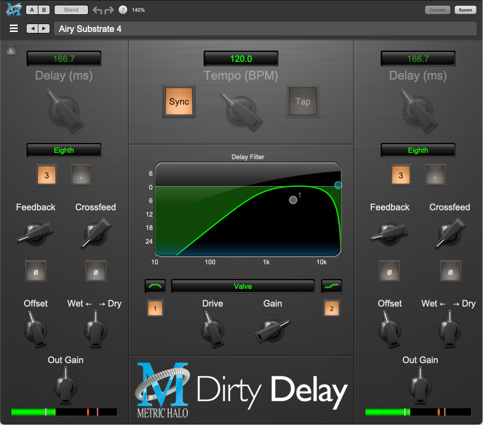 Metric Halo Dirty Delay 4