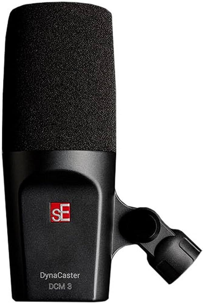 sE Electronics DynaCaster DCM3 - All-purpose Dynamic Broadcast Microphone Cardioid