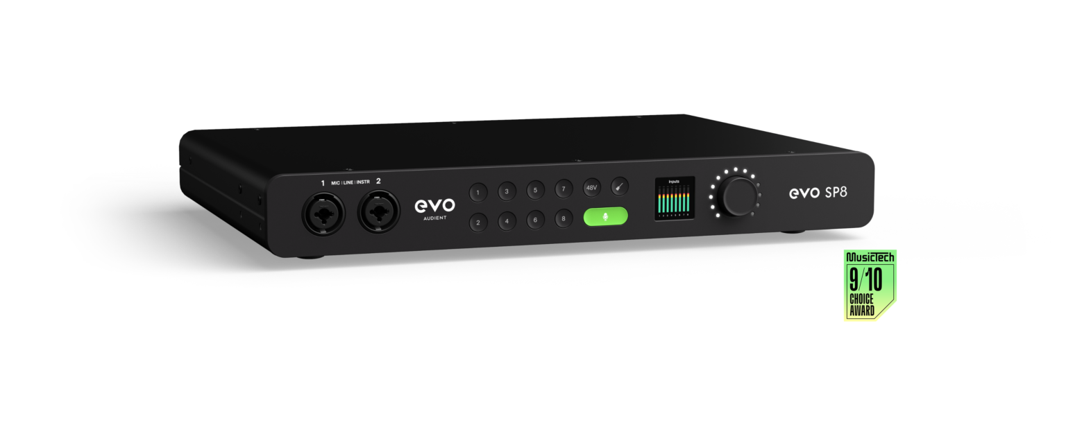 Audient EVO SP8 - 8 Channel Smart Preamp with AD/DA